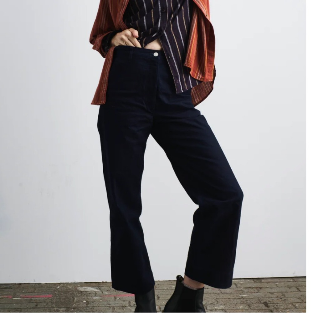 NWT Four Objects Utility Pants in Indigo XS/1